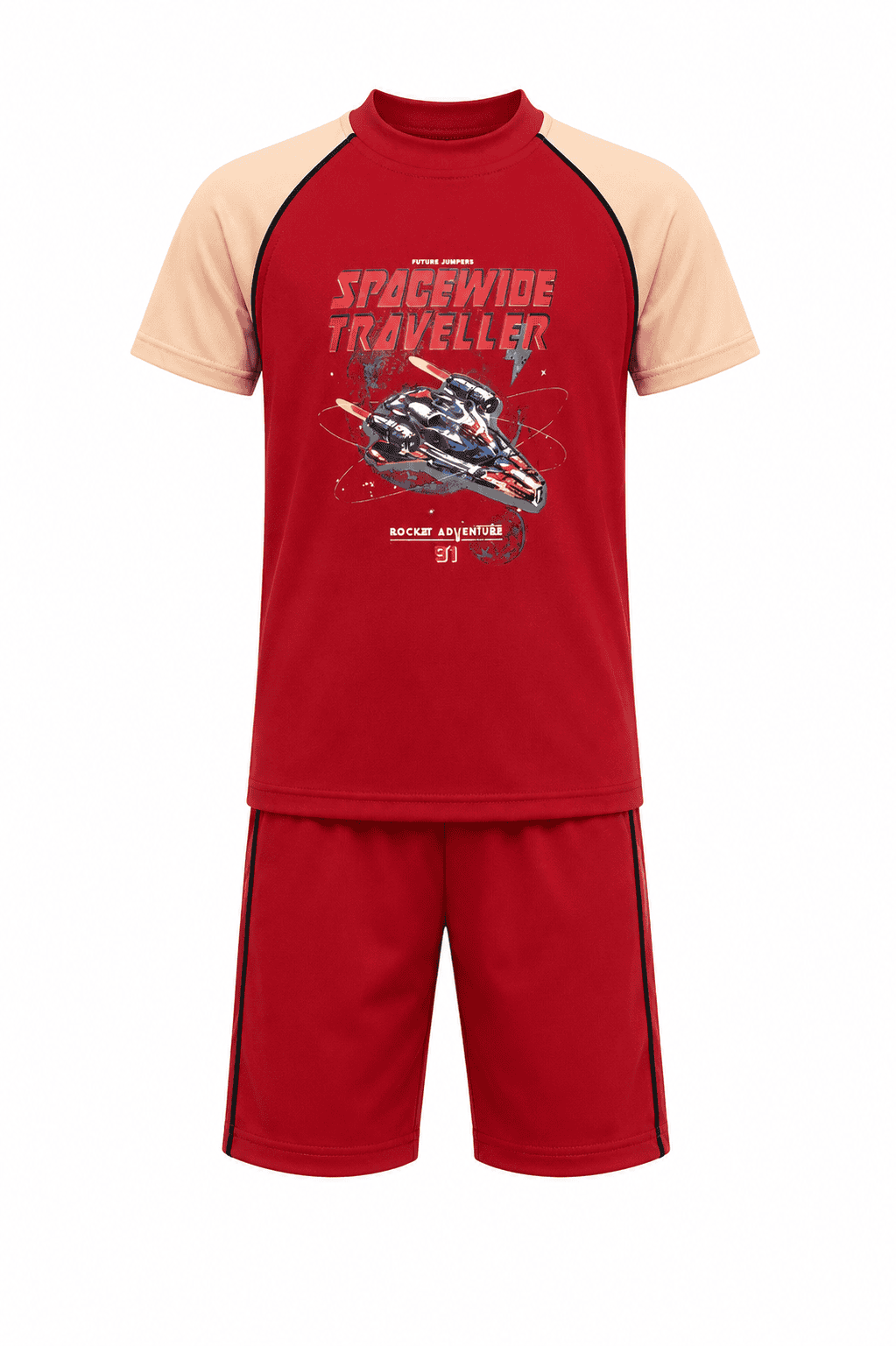 Boys Rocket Adventure Shorts Set