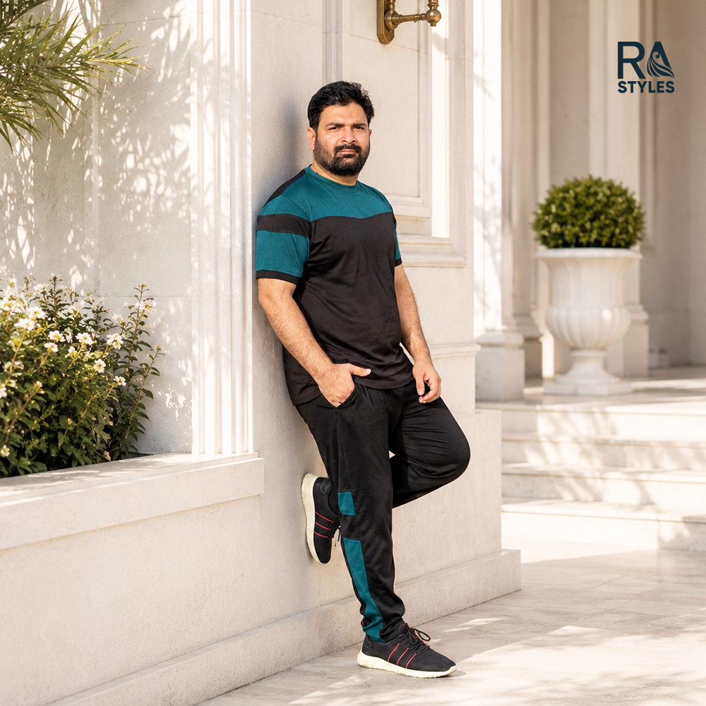 Teal Edge Tracksuit