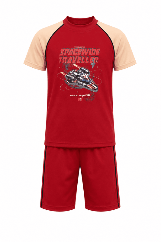 Boys Rocket Adventure Shorts Set