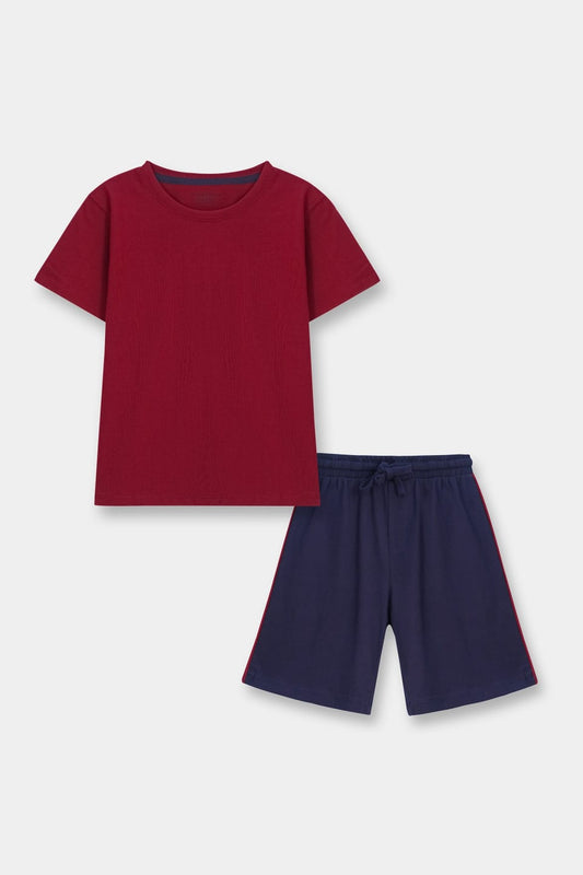 Kids Essential Summer T-Shirt & Shorts Co-Ord Set