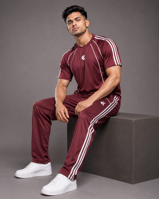 Boys tracksuit with white stripes