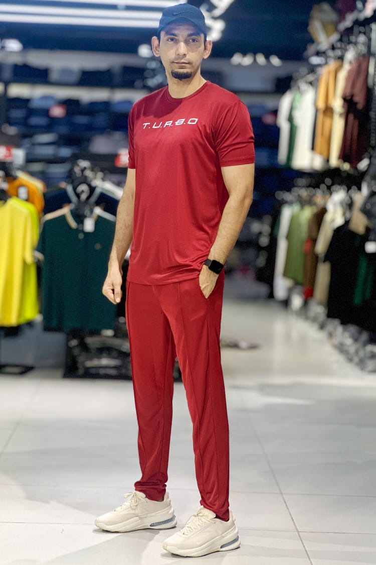 Red Jersey boys tracksuit