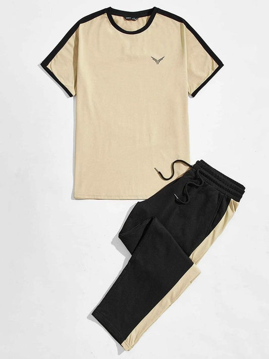 off white black penal boys t.shirt, trousers