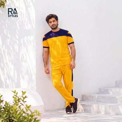 Mustard Contrast Tracksuit